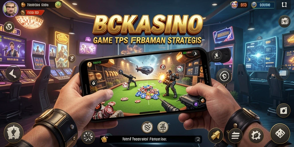 Tangkapan layar BCKASINO memperlihatkan gameplay TPS yang mendebarkan dan penuh aksi.