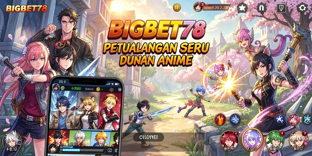 Tampilan gameplay menarik dari BIGBET78 saat karakter bertarung di arena.