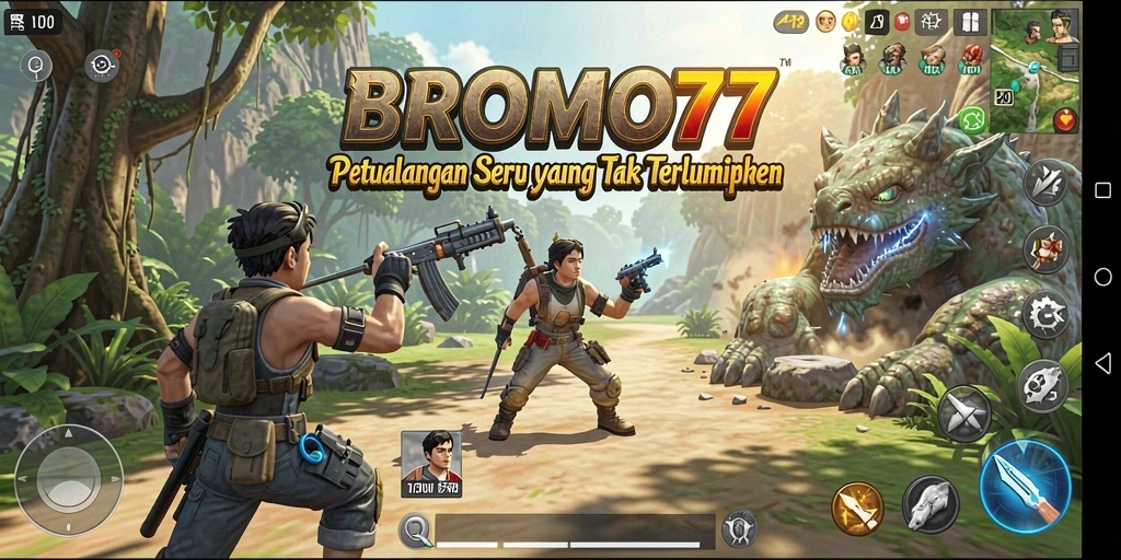 Tampilan menarik dari gameplay BROMO77 yang penuh petualangan.