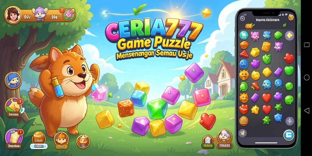 Tampilan gameplay CERIA777 yang menarik dan menantang.