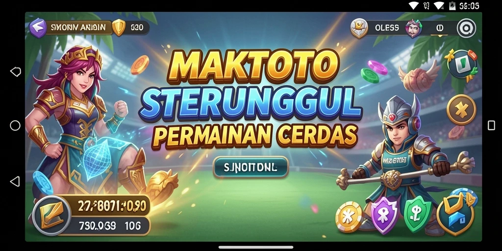 Tampilan gameplay menarik dari MAKTOTO dengan strategi yang menantang.