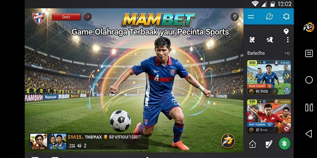 Screenshot gameplay MAMIBET yang menunjukkan aksi olahraga seru.