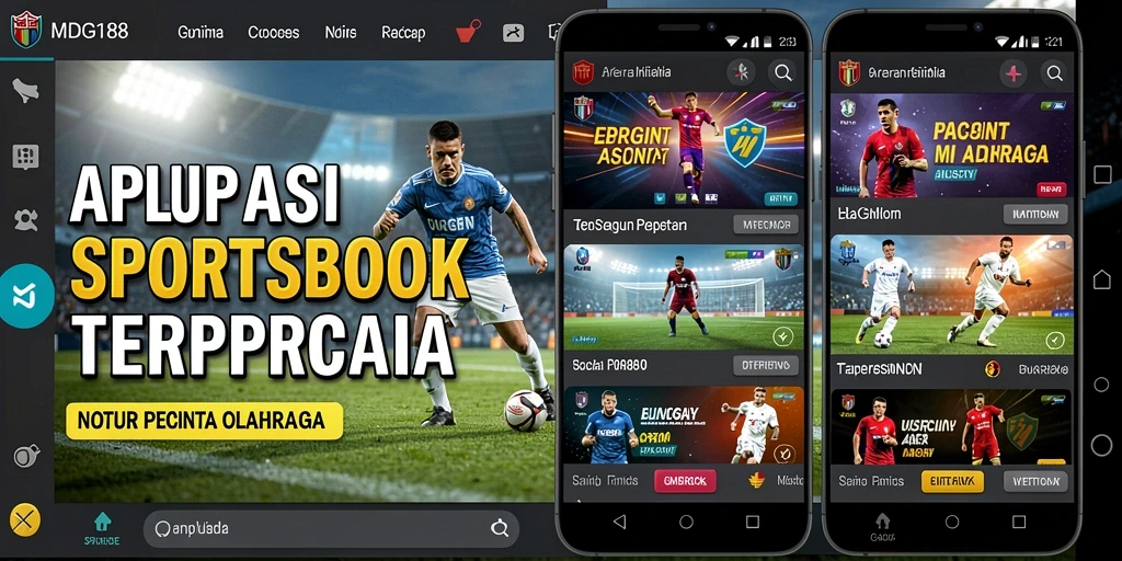 Tampilan gameplay menarik pada aplikasi MDG188 untuk taruhan olahraga.