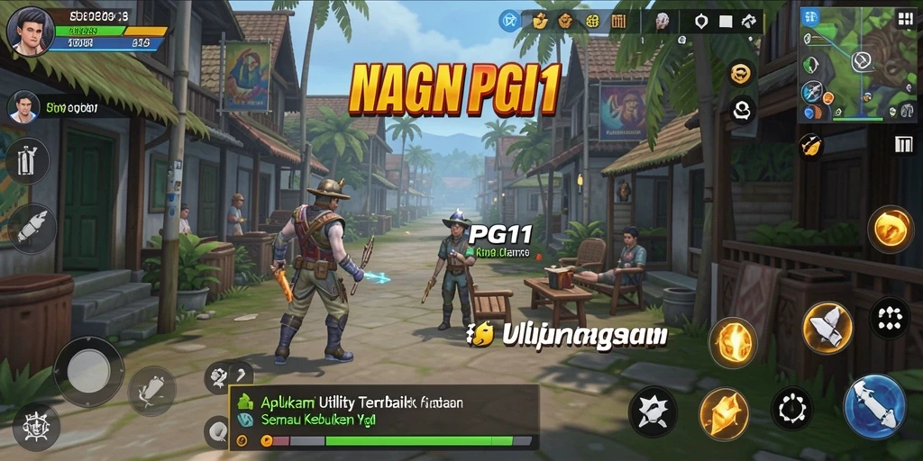 Tampilan antarmuka PG11 yang sederhana dan efisien.